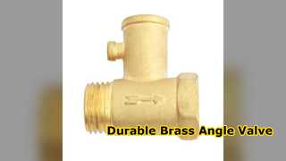 Van góc bằng đồng bền bỉ để kiểm soát dòng nước đáng tin cậy